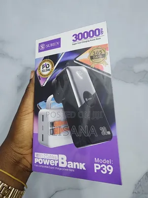 Fast Charging Powerbank 30000mah Model P39