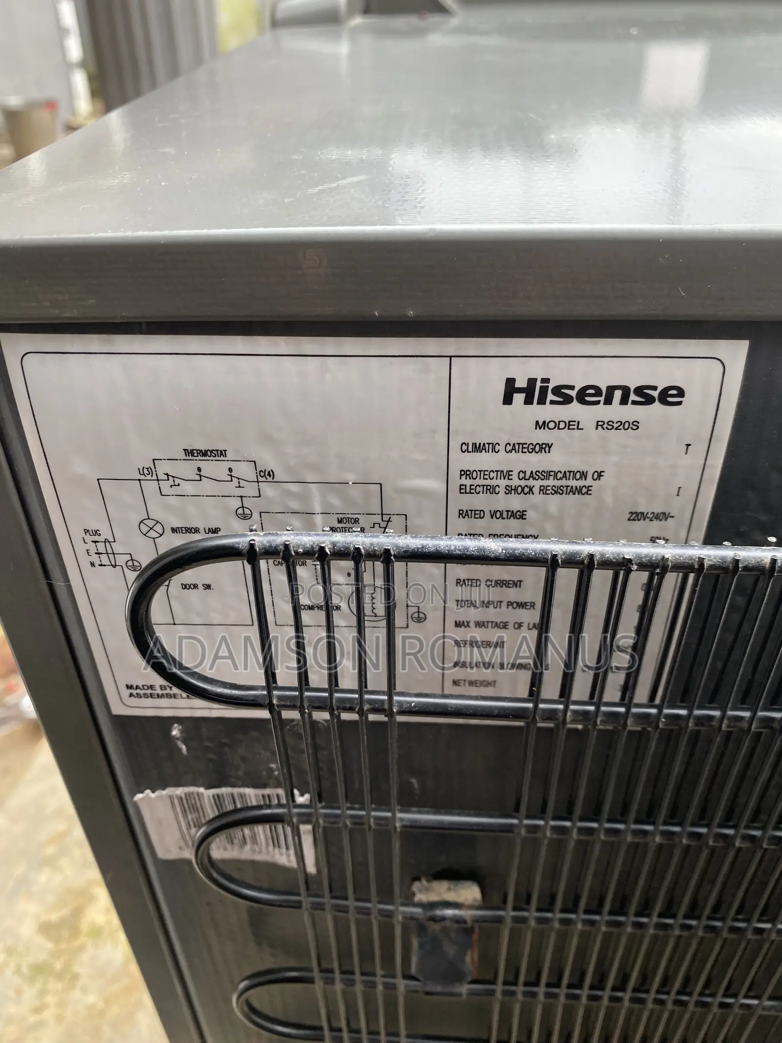 Hisense Fridge 150L