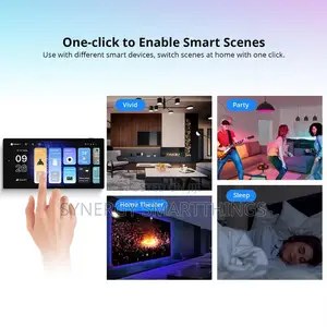 7 Inch Tuya Smart Control Panel With Built in IR Remote Alexa & Zigbee