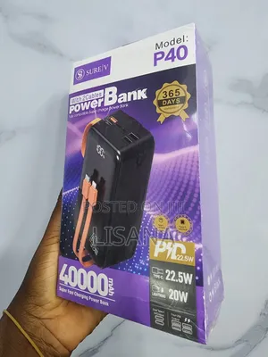 Fast Powerbank 40000mah