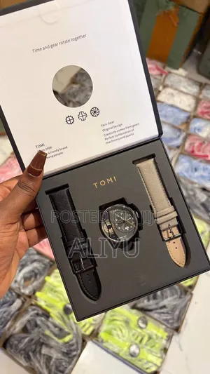TOMI FaceGear Dual-Strap Watch