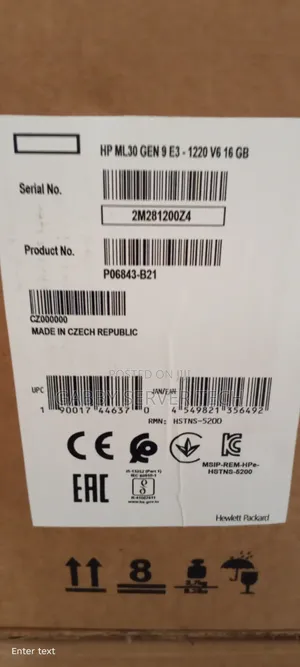 New Server HP ProLiant ML 16GB Intel Xeon HDD 1T