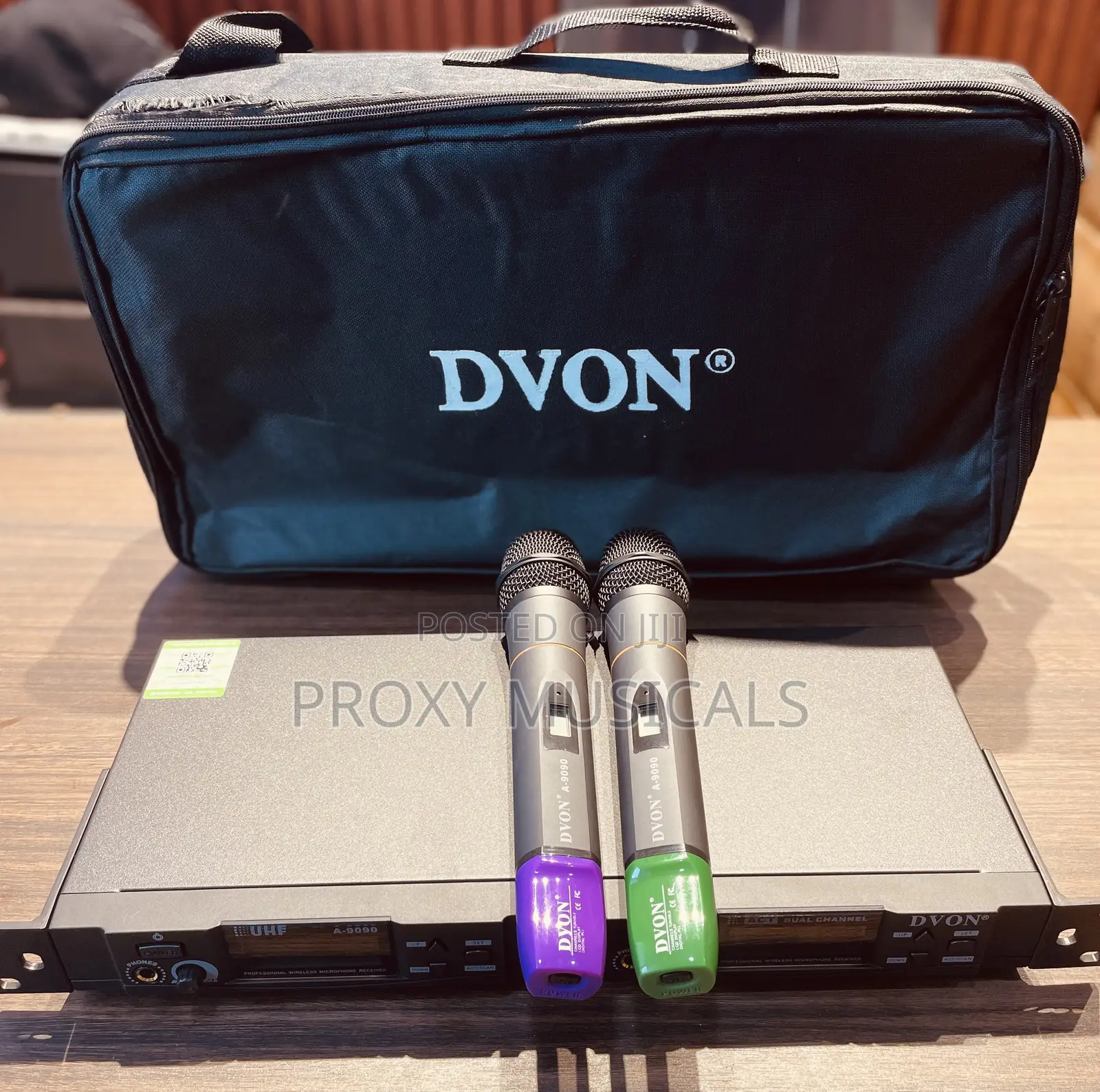 Dvon 2in1 Wireless Microphone System