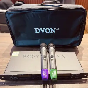 Dvon 2in1 Wireless Microphone System