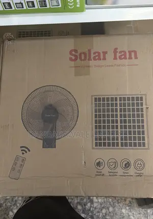 Observer Solar Rechargeable Standing Fan