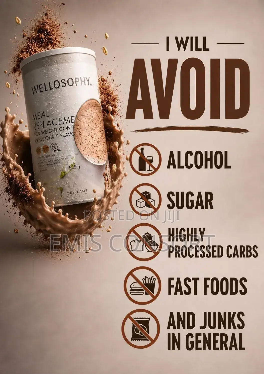 Wellosophy Meal Replacement for Weight Control