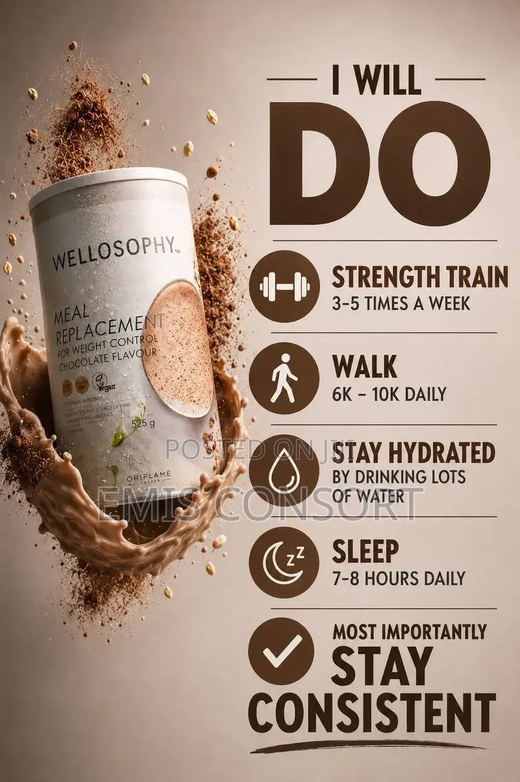 Wellosophy Meal Replacement for Weight Control