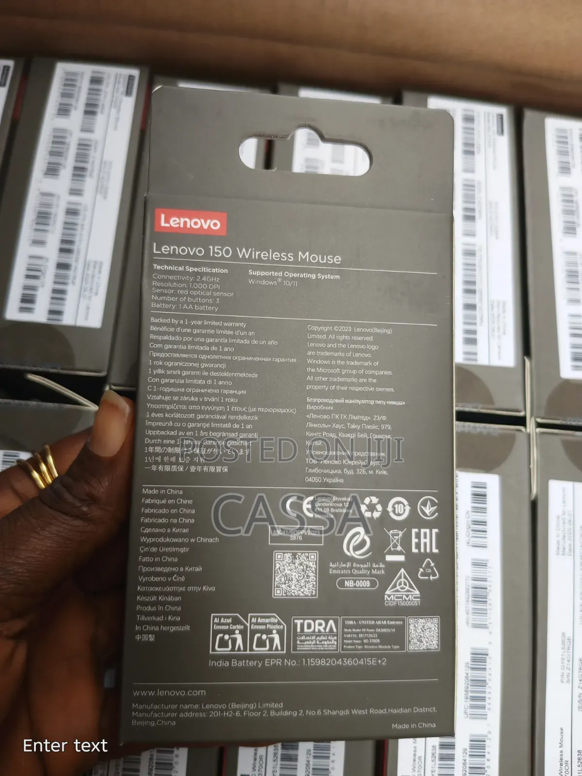 Lenovo 150 Wireless Mouse
