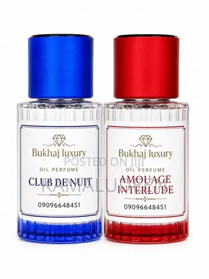 Club De Nuit Perfume Oil and Amouage Interlude