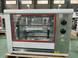 Commercial Gas Chicken Roaster | Chicken Rotisserie Machine