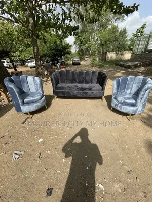 3sitters With 2single Chairs by Morderncity Furniture