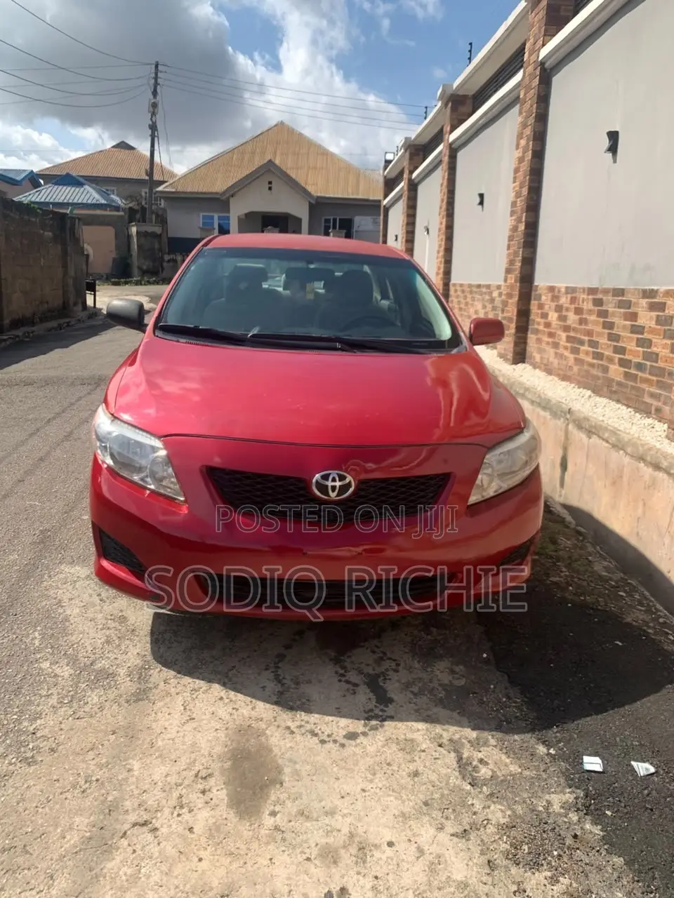 Toyota Corolla 2009 Red