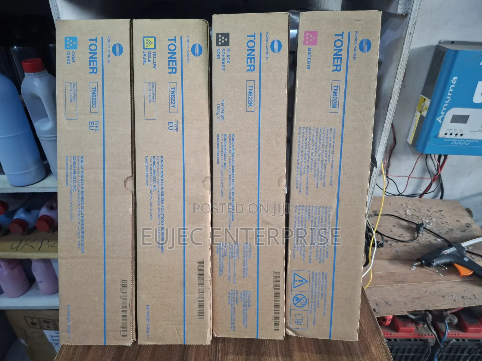 Complete 622 Toner Set for Konica Minolta