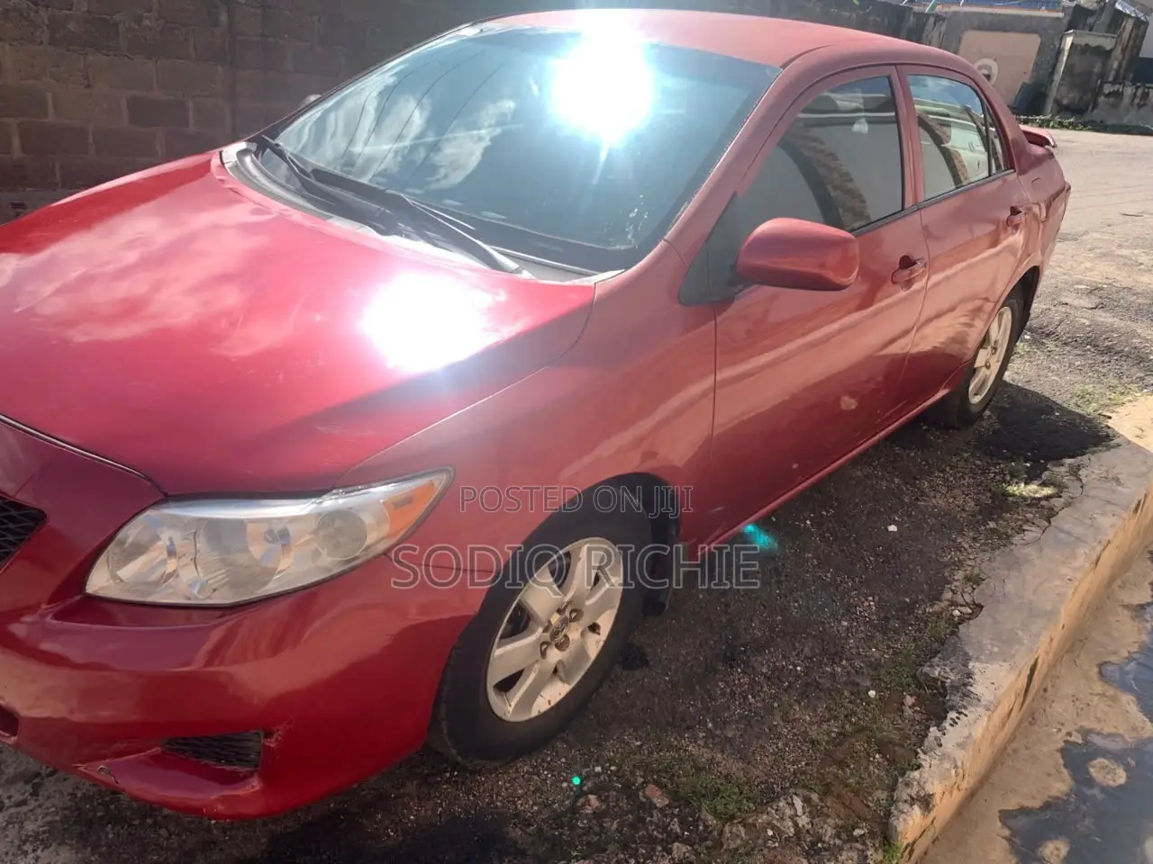 Toyota Corolla 2009 Red