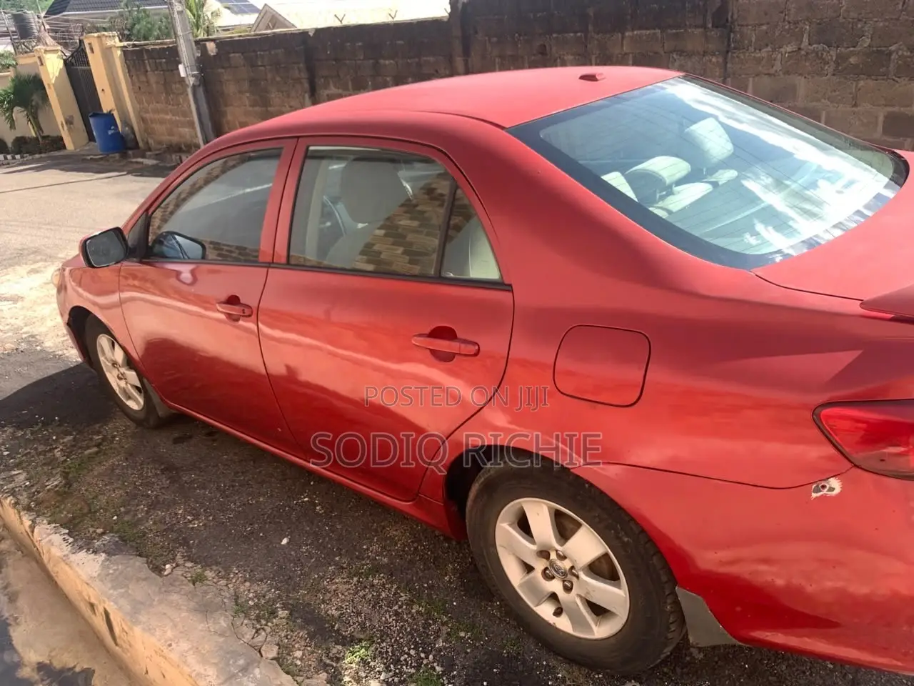Toyota Corolla 2009 Red
