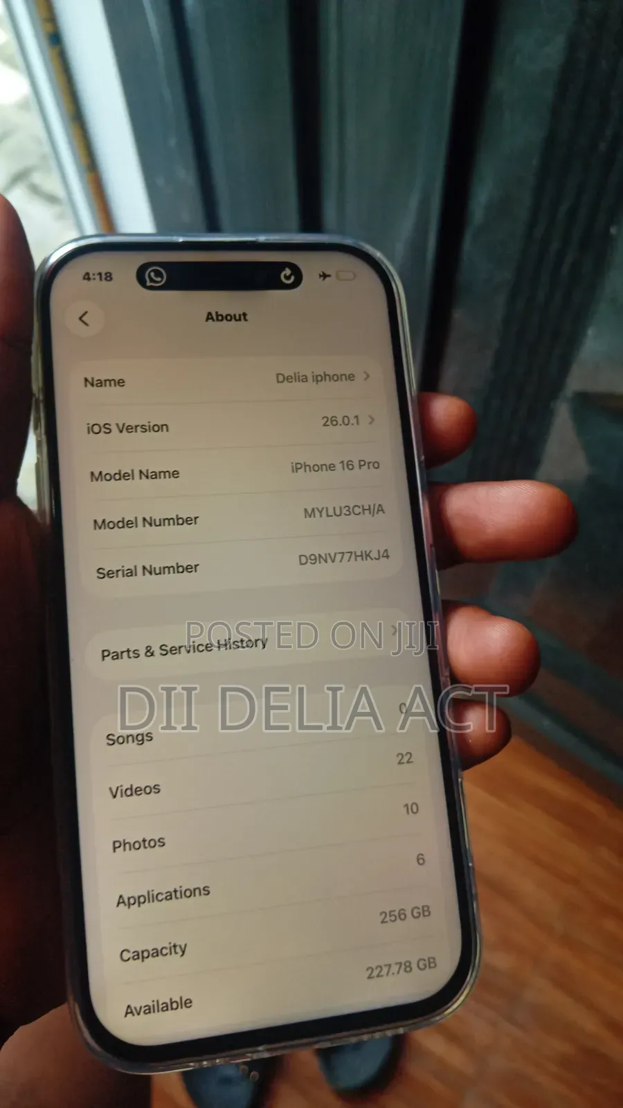 Apple iPhone 16 Pro 256 GB Black