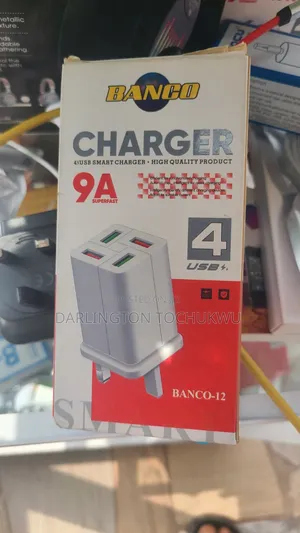 Banco
4-USB 9a
Charger