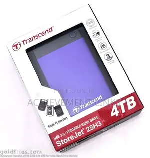 Transcend 4TB Hard Drive External