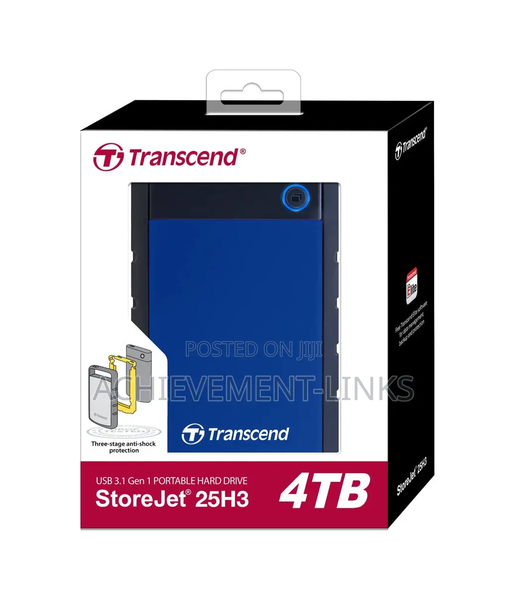 Transcend 4TB Hard Drive External
