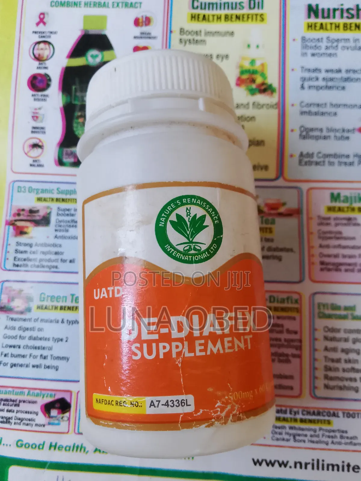 Nri De Diafix Cap for High Blood Sugar