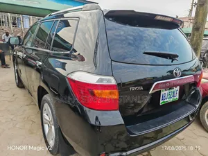 Toyota Highlander Limited 2008 Black