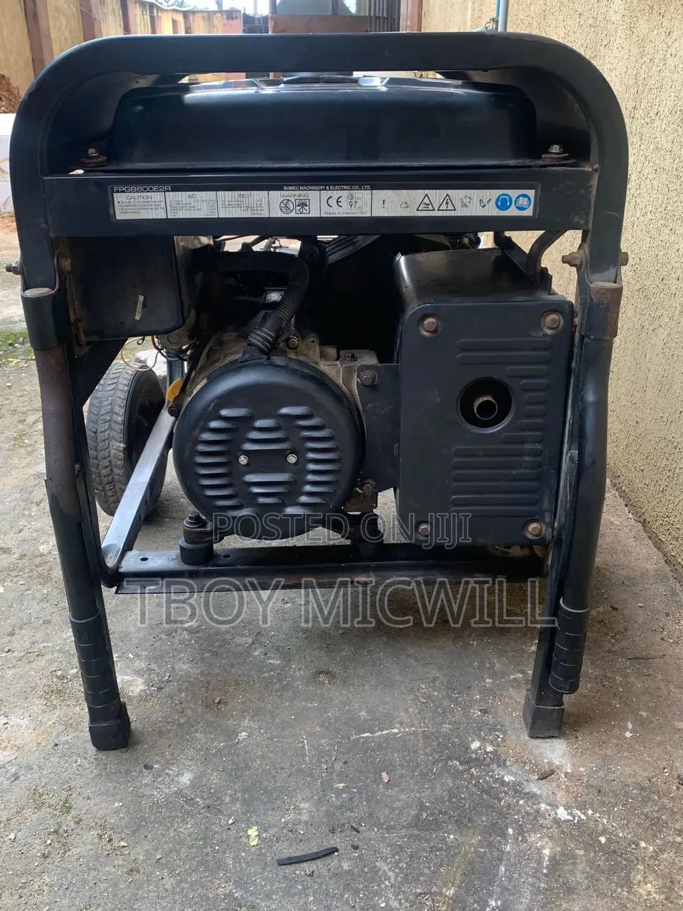 Firman 6.0kva Key Start Generator With Remote - Fpg8800e2r