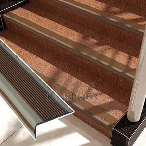 Staircase Edge Protector - Aluminum Anti-Slip Stair Nosing Profile