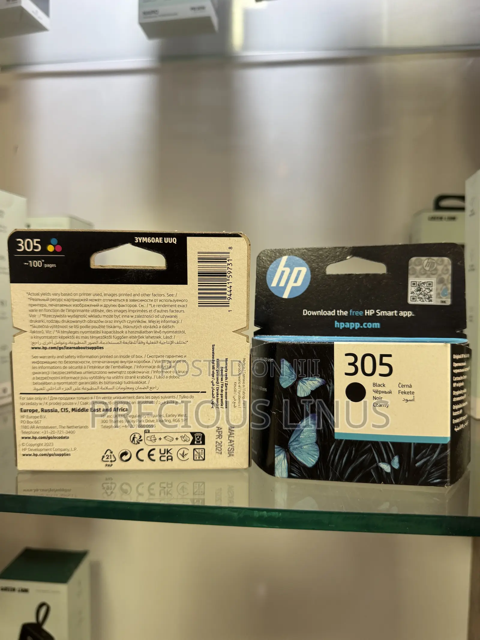 Original HP 305 Printer Ink Set