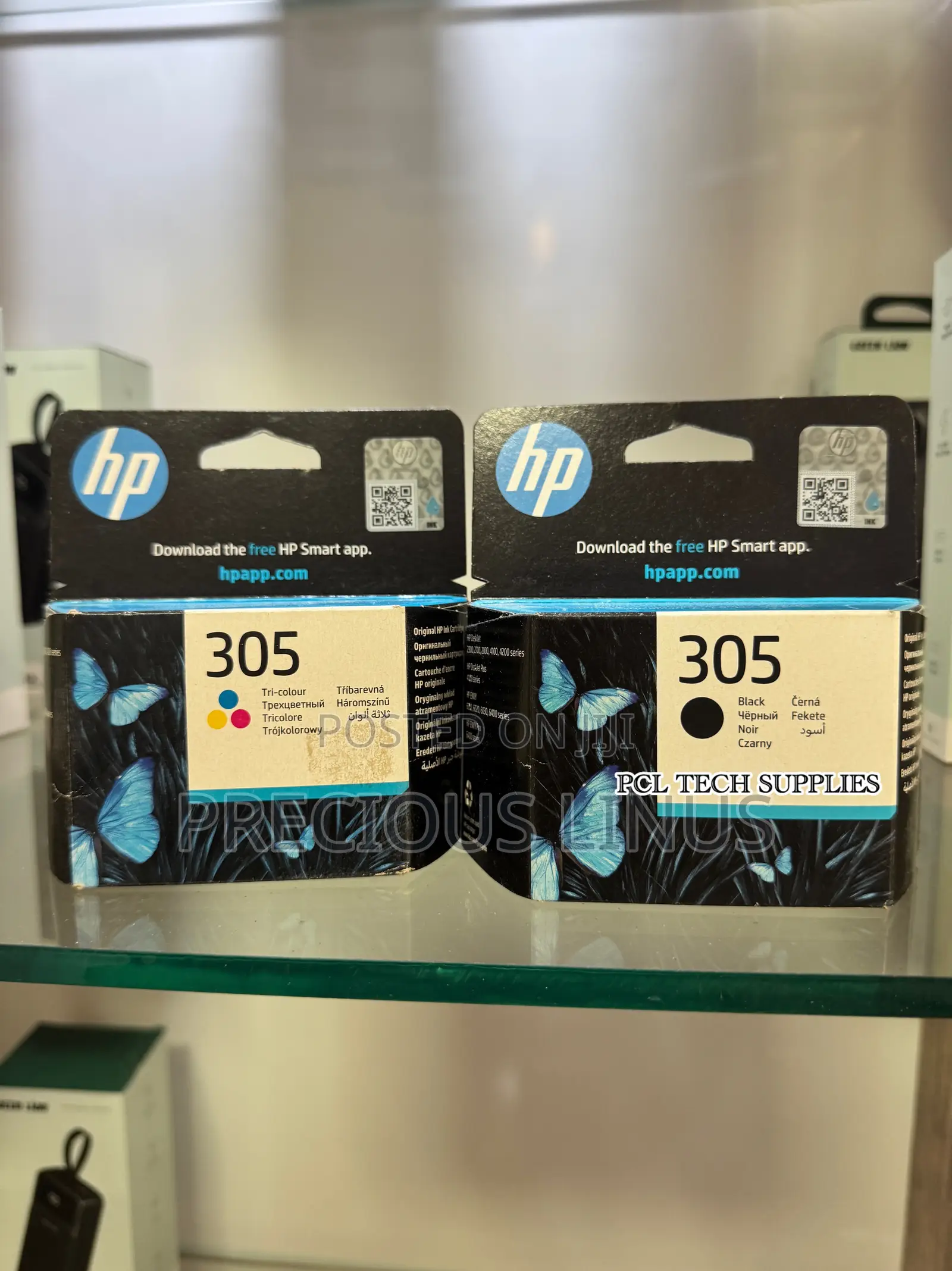 Original HP 305 Printer Ink Set