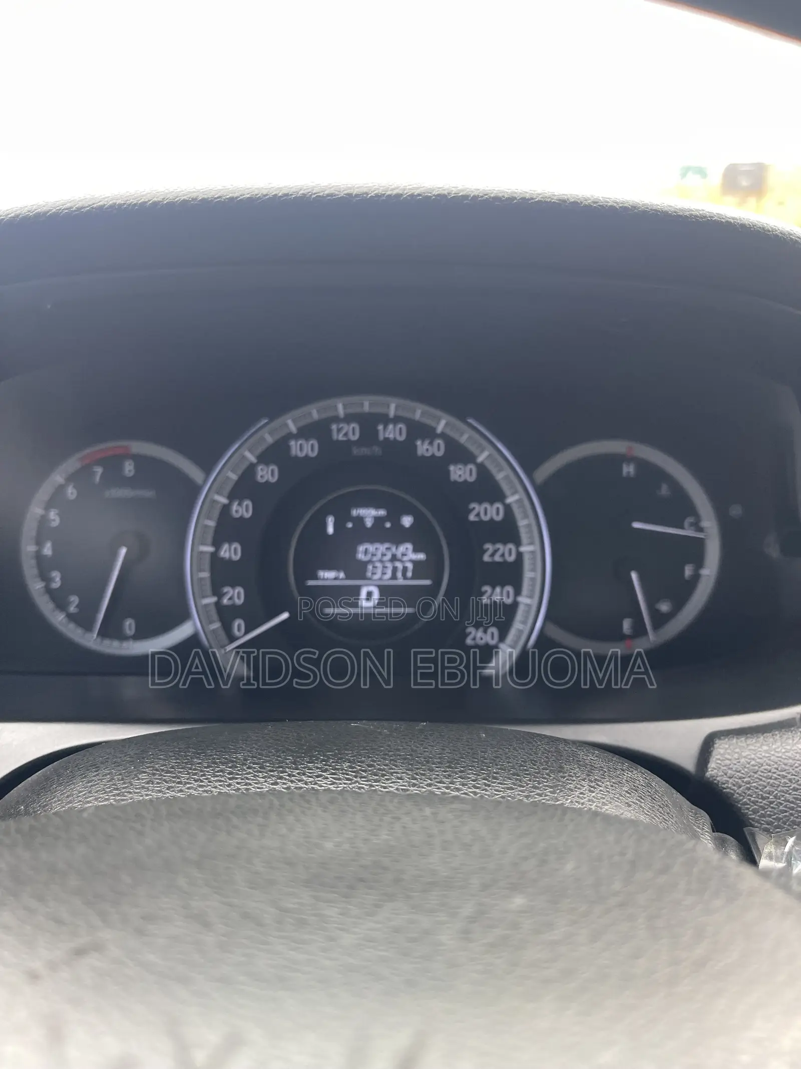 Honda Accord 2017 Black