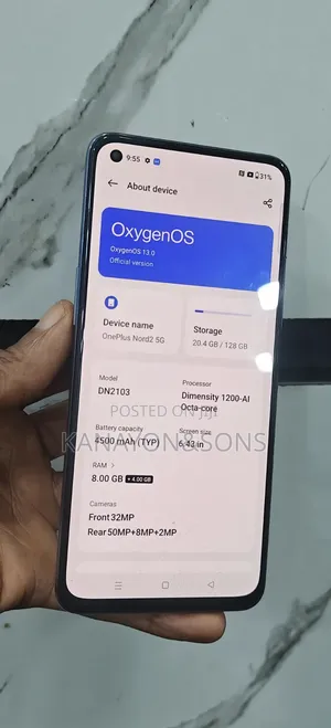 OnePlus Nord 2 5G 128 GB Gray