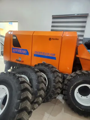Concrete Pump With 100meters Pipe 40cubic