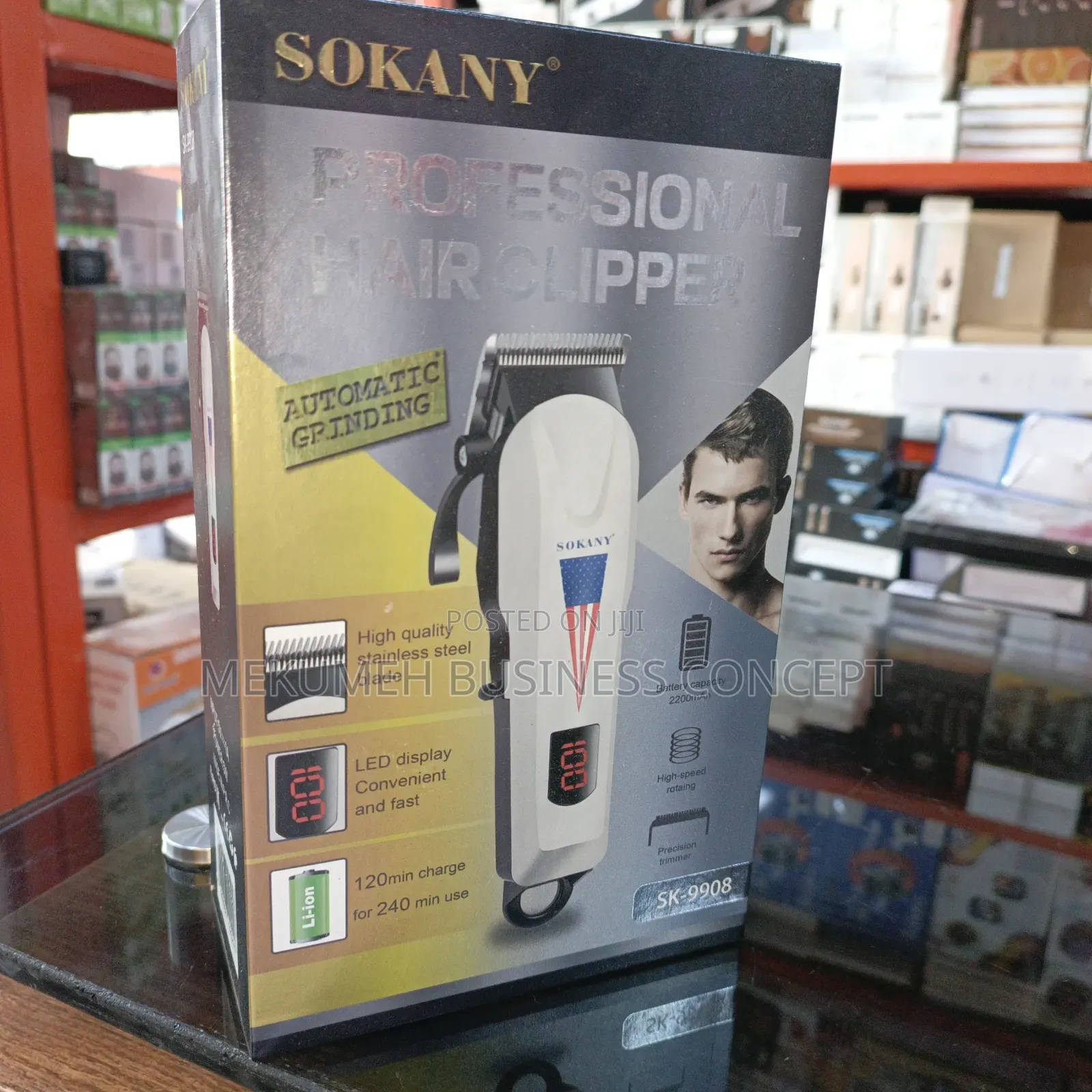 Sokany Rechargeable Clipper