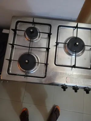 Uk Used Flat 3 Burner Gas Cooker