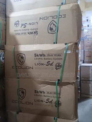 ECOLION 5kwh 25.6V Lithium Battery