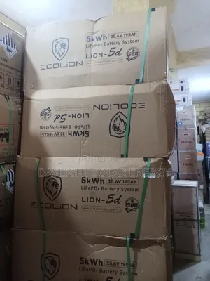 ECOLION 5kwh 25.6V Lithium Battery