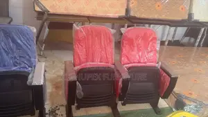 Auditorium 2 Seaters Chairs With Writing Pad