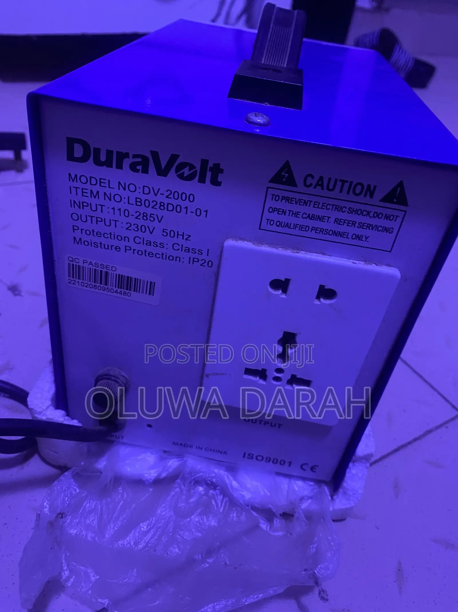 Duravolt Stabilizer