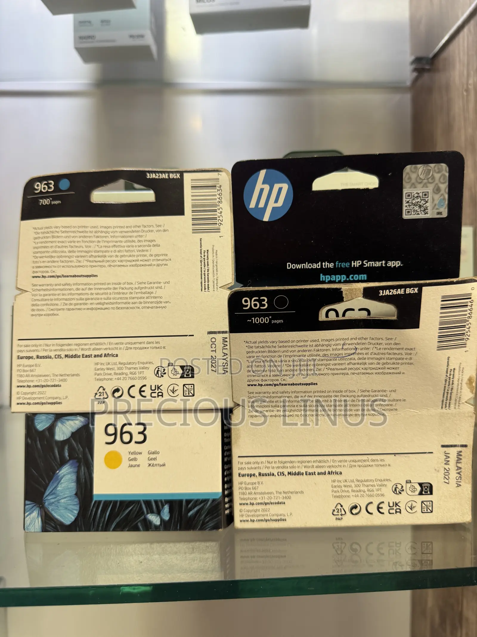 Original HP 963 Printer Ink Set