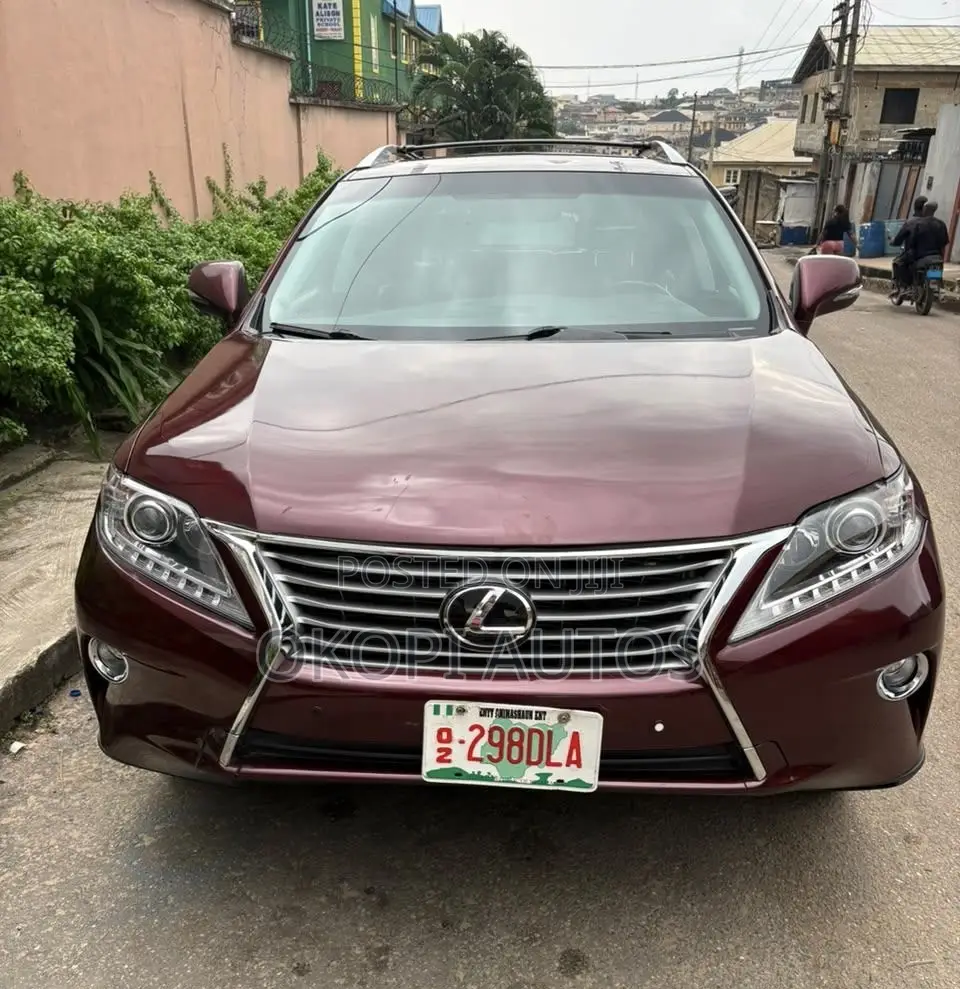 Lexus RX 2013 Red