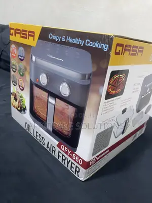Qasa QFY-660 6L Air Fryer for Delicious Low-Oil Cooking