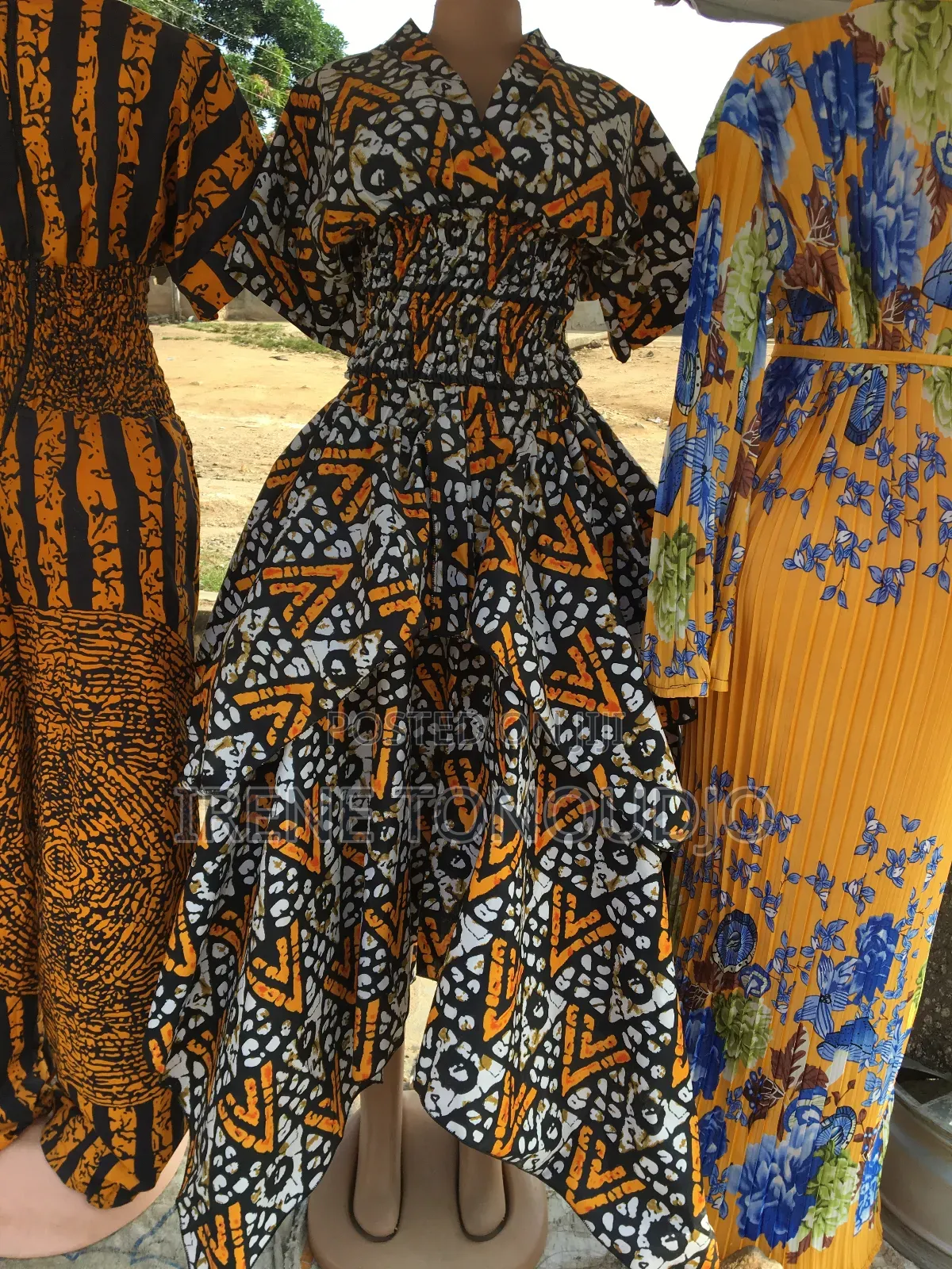 Handkerchief Skirt and Blouse