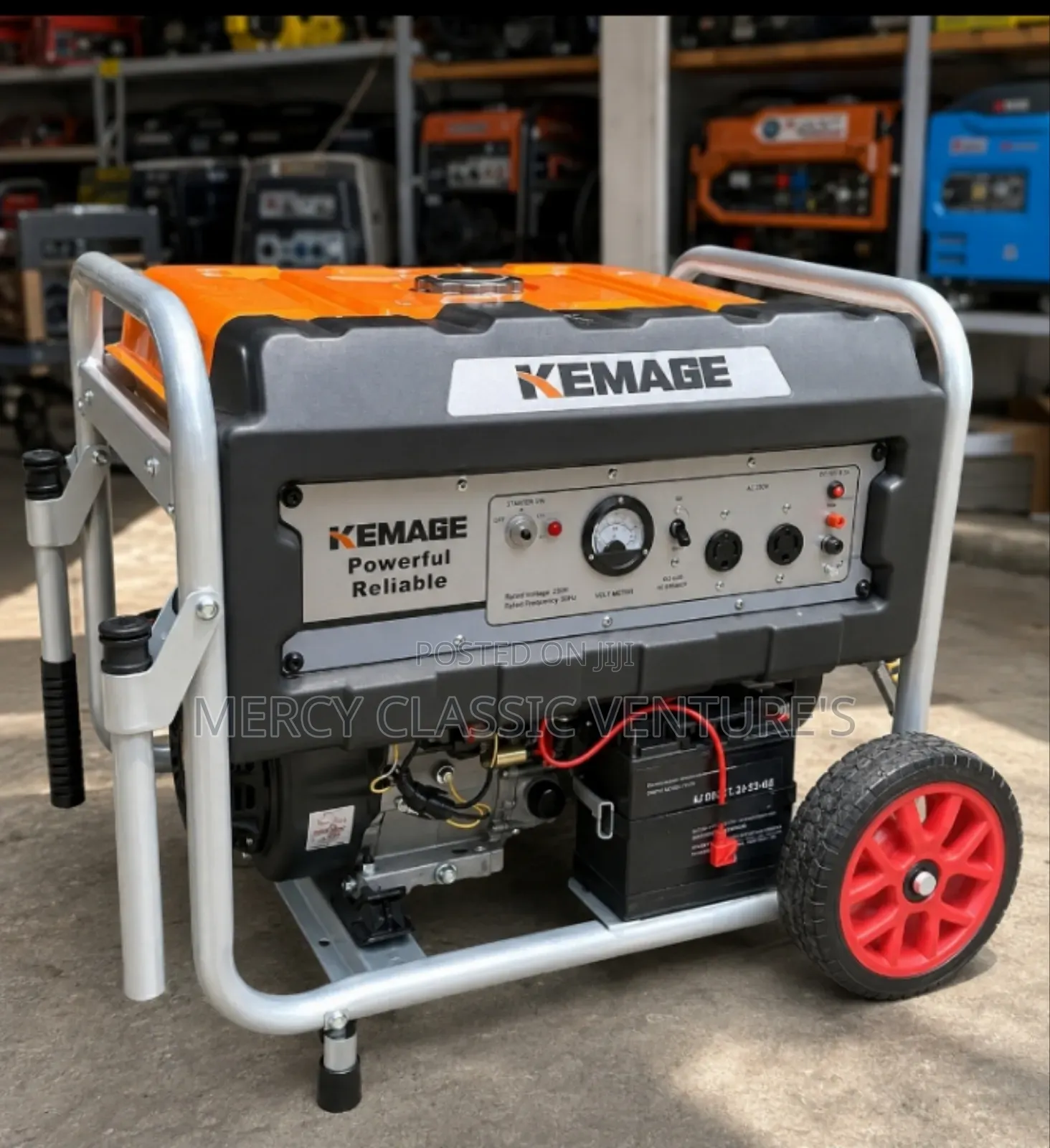 Original 11.0kva Kemage Remote Control Generator 100%copper