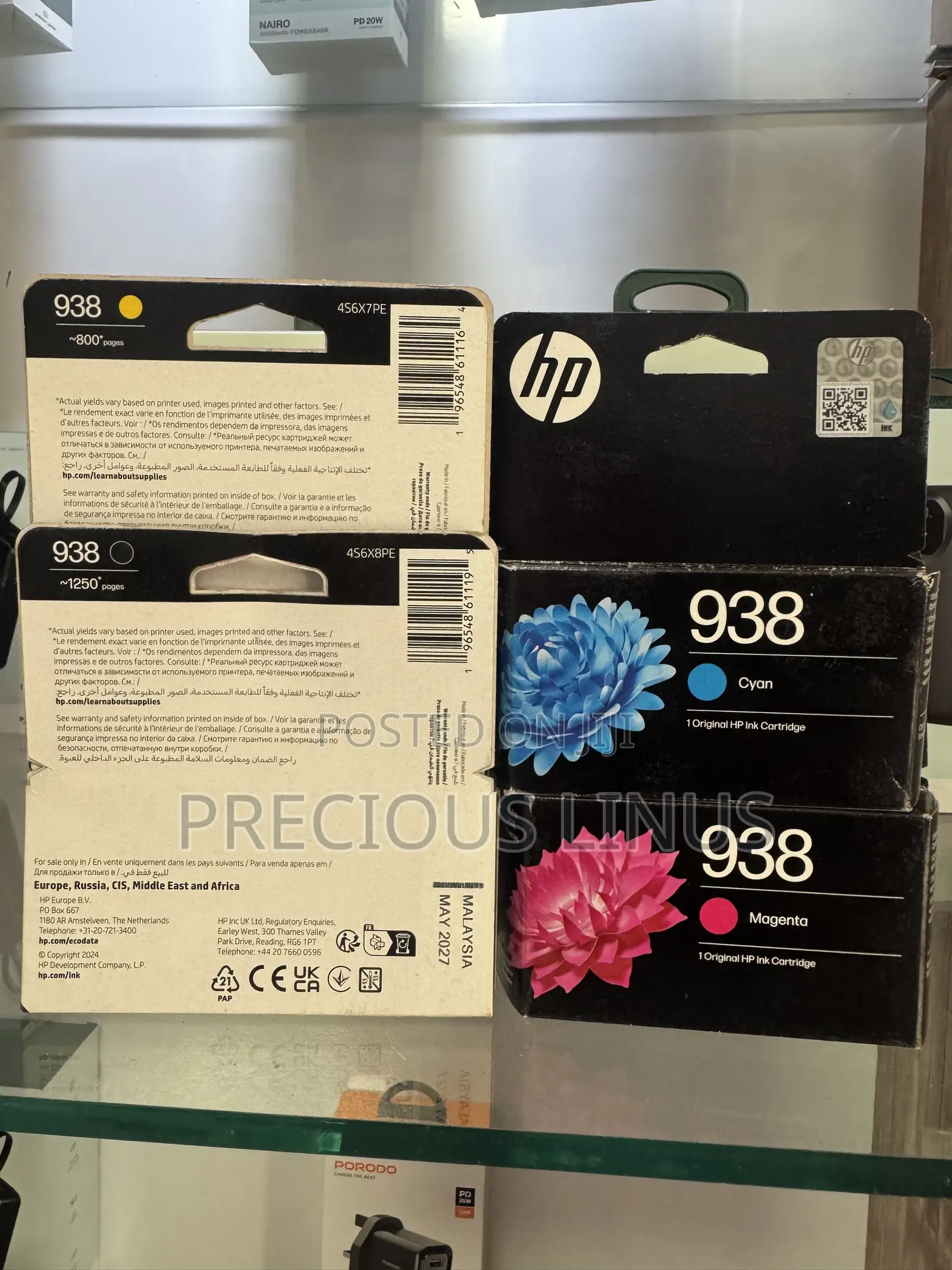 Original HP 938 Printer Ink
