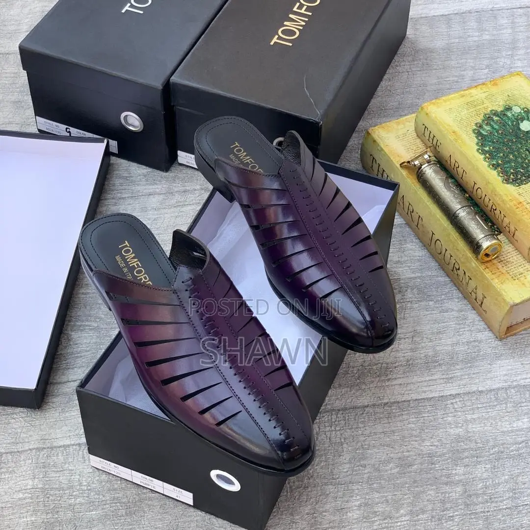 Tom Ford Leather Mule