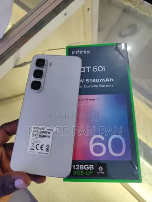 Infinix Hot 60i 128 GB Silver
