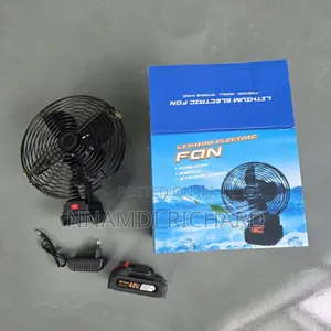 2 Batteries  Mini Table Fan