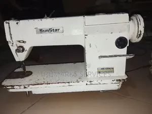 Industrial Sewing Machine With Electric Clutch Motor