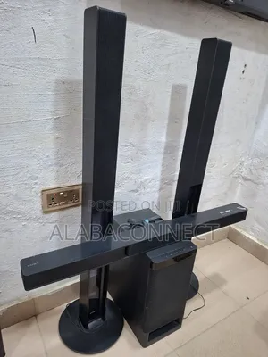 600w Sony Soundbar RT40 With Its Full Speaker Set