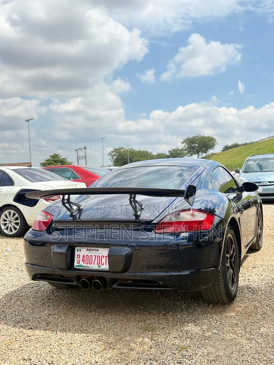 Porsche Cayman 2008 Blue